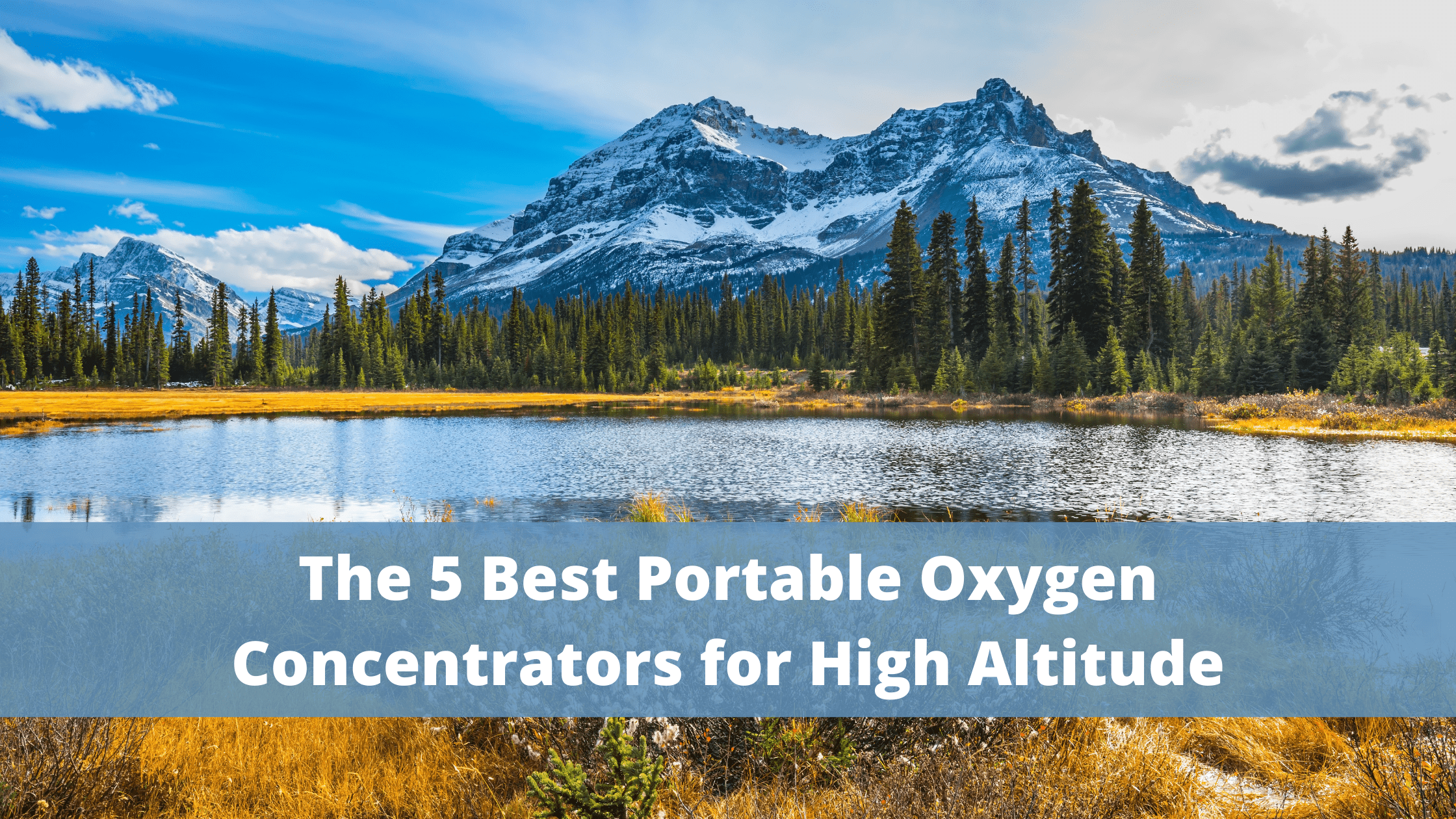 The 5 Best Portable Oxygen Concentrators for High Altitude LPT Medical